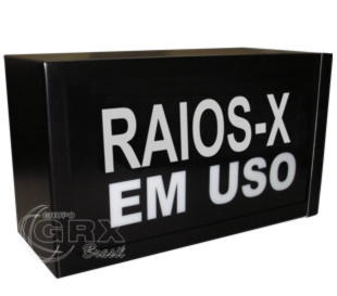 Equipamentos Radiologia - Sinaleiro Salas Raios X - Sinaleiro Luminoso Raios X Konex 220V